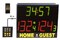 Basketball Scoreboard, Electronic scoreboard with infrared remote control (Rx+Tx) for basketball, volleyball, five-players football, handball
